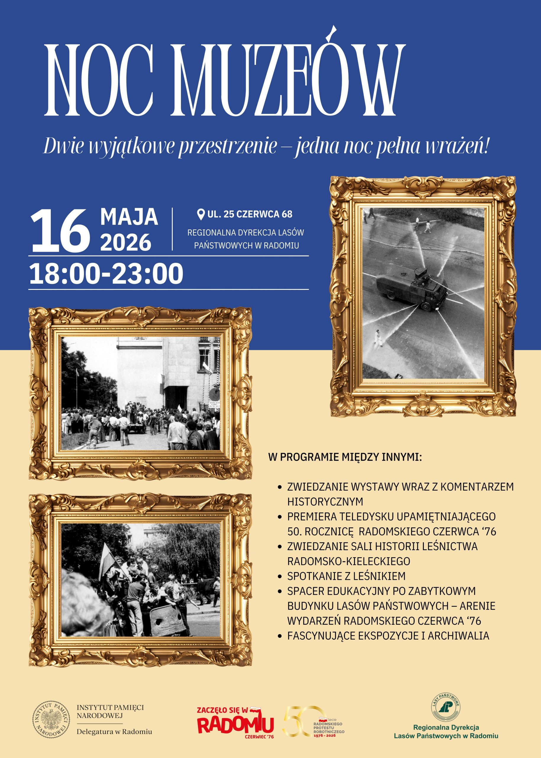 Noc Muzeów - Plakat